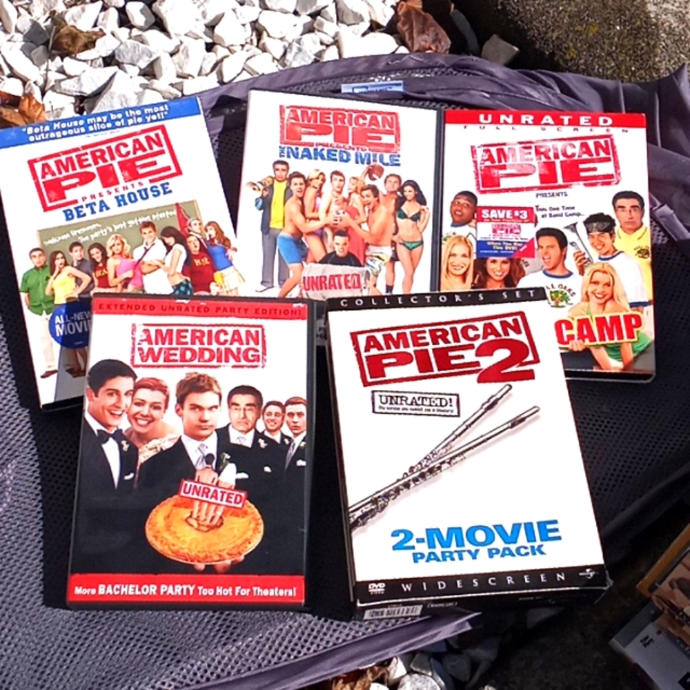 American Pie DVD Lot of 5 Movies Videos